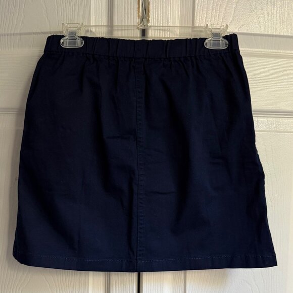 Gold button pull-on skirt - Picture 6 of 8